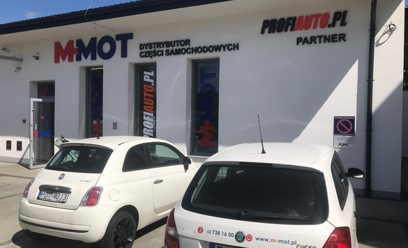 Zdjęcia sklep samochodowy M-MOT Sp. z o.o. w Grabów nad Prosną