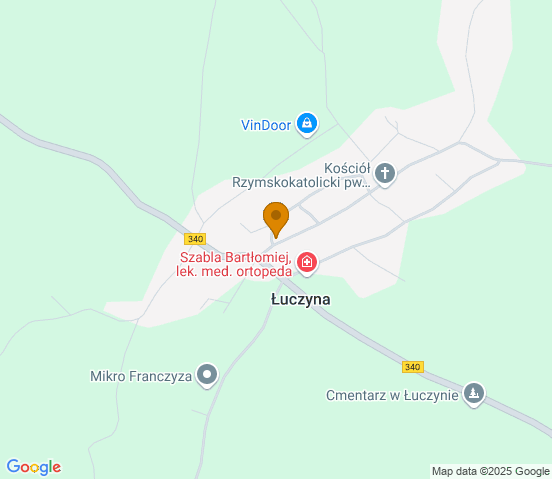 Mapa dojazdu do warsztatu samochodowego w miejscowości Dobroszyce