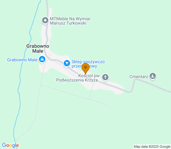 Mapa dojazdu do warsztatu samochodowego w miejscowości Twardogóra