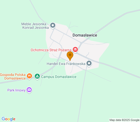 Mapa dojazdu do warsztatu samochodowego w miejscowości Twardogóra