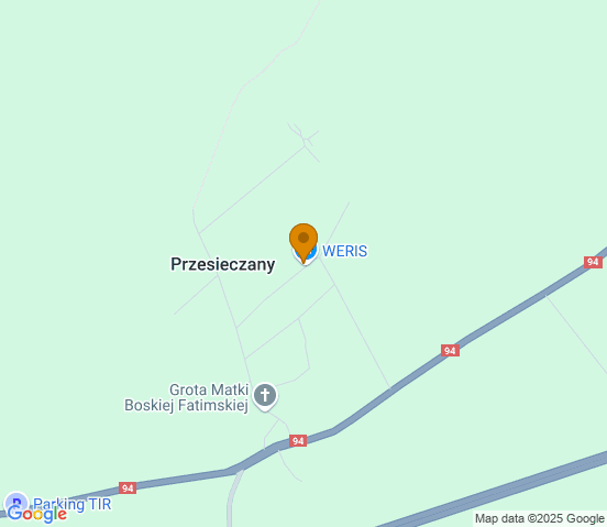 Mapa dojazdu do warsztatu samochodowego w miejscowości Zgorzelec