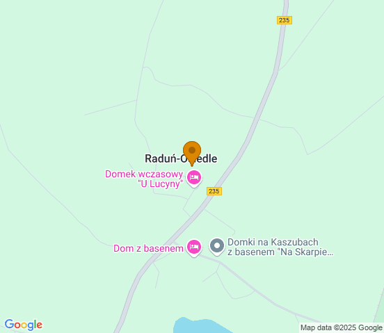 Mapa dojazdu do warsztatu samochodowego w miejscowości Dziemiany