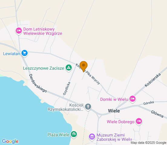 Mapa dojazdu do warsztatu samochodowego w miejscowości Karsin